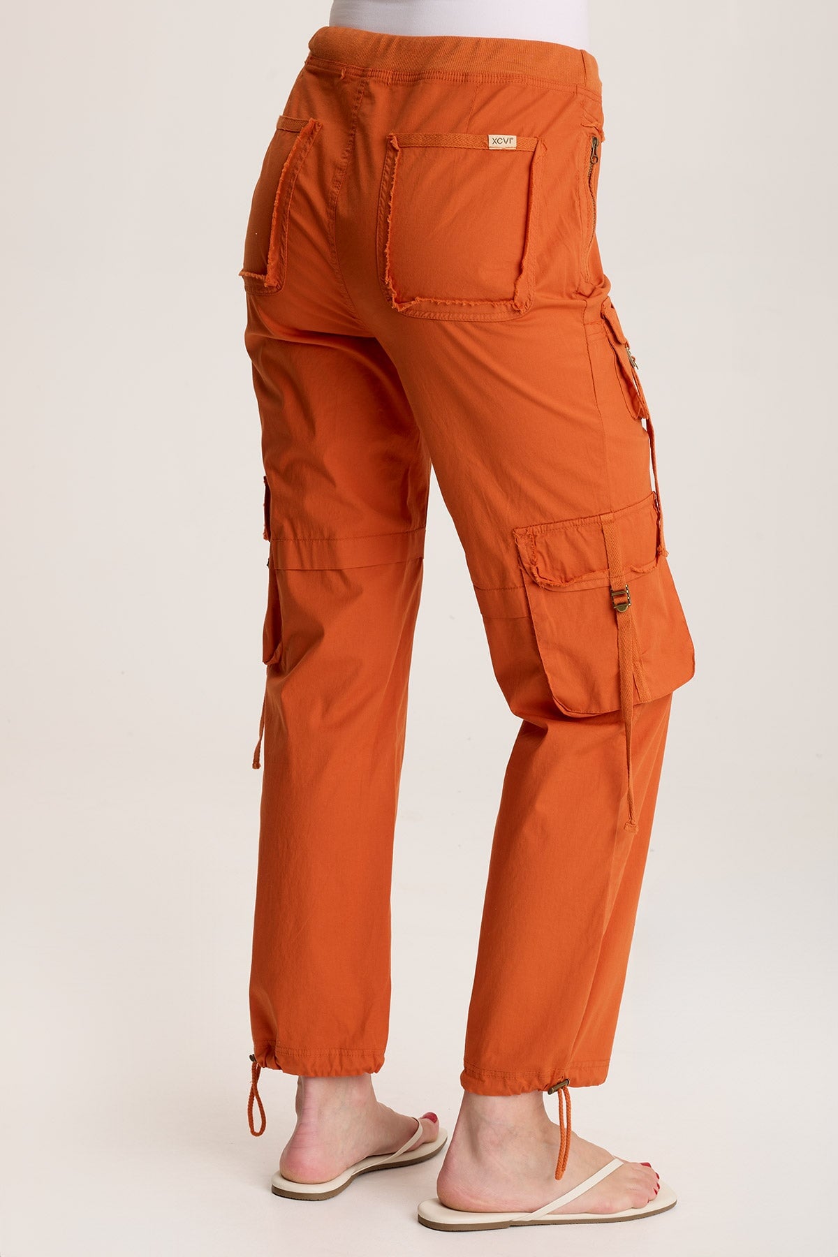 Jillit Women's Poplin Cargo Jogger Crop Pants - Stylish Casual Workout & Lounge Pants for Running, Yoga, Travel & Everyday Wear