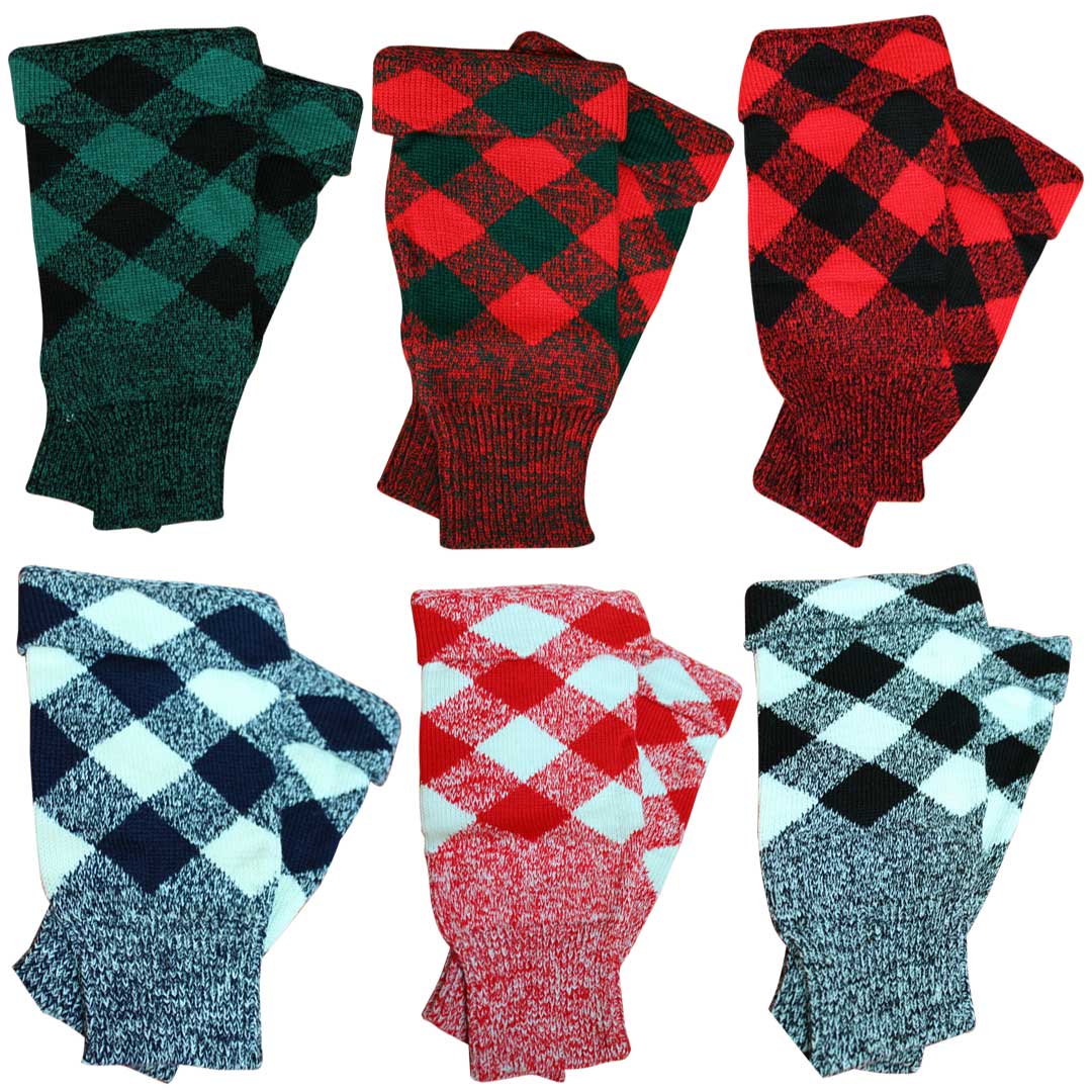 Acrylic Wool Knit Hose Tops - Warm Winter Socks for Women & Men - Perfect for Cold Weather, Home, and Outdoor Activities