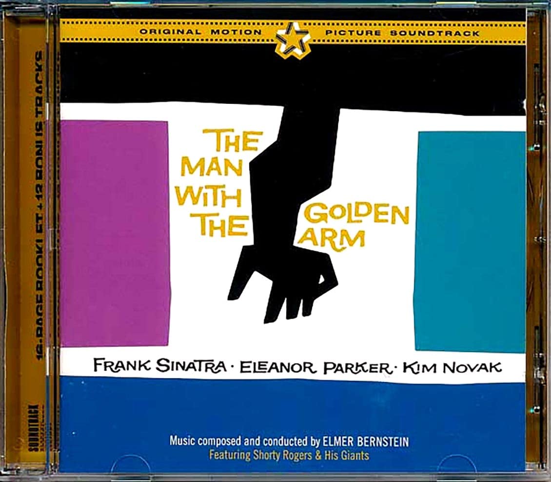 Man With The Golden Arm Original Soundtrack CD | Jazz & Film Score Music by Elmer Bernstein | Perfect for Movie Lovers, Vinyl Collectors & Jazz Enthusiasts
