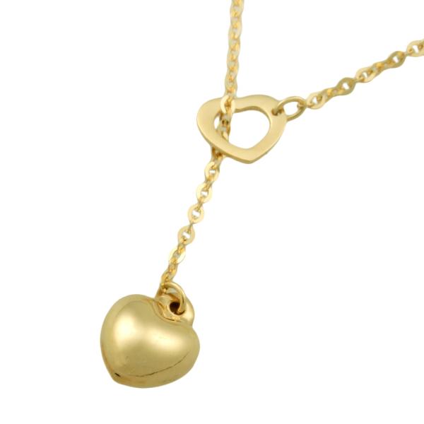 18K Gold Heart Pendant Necklace for Women - Elegant Valentine's Day Gift, Anniversary Jewelry - Perfect for Romantic Occasions, Date Nights & Special Moments