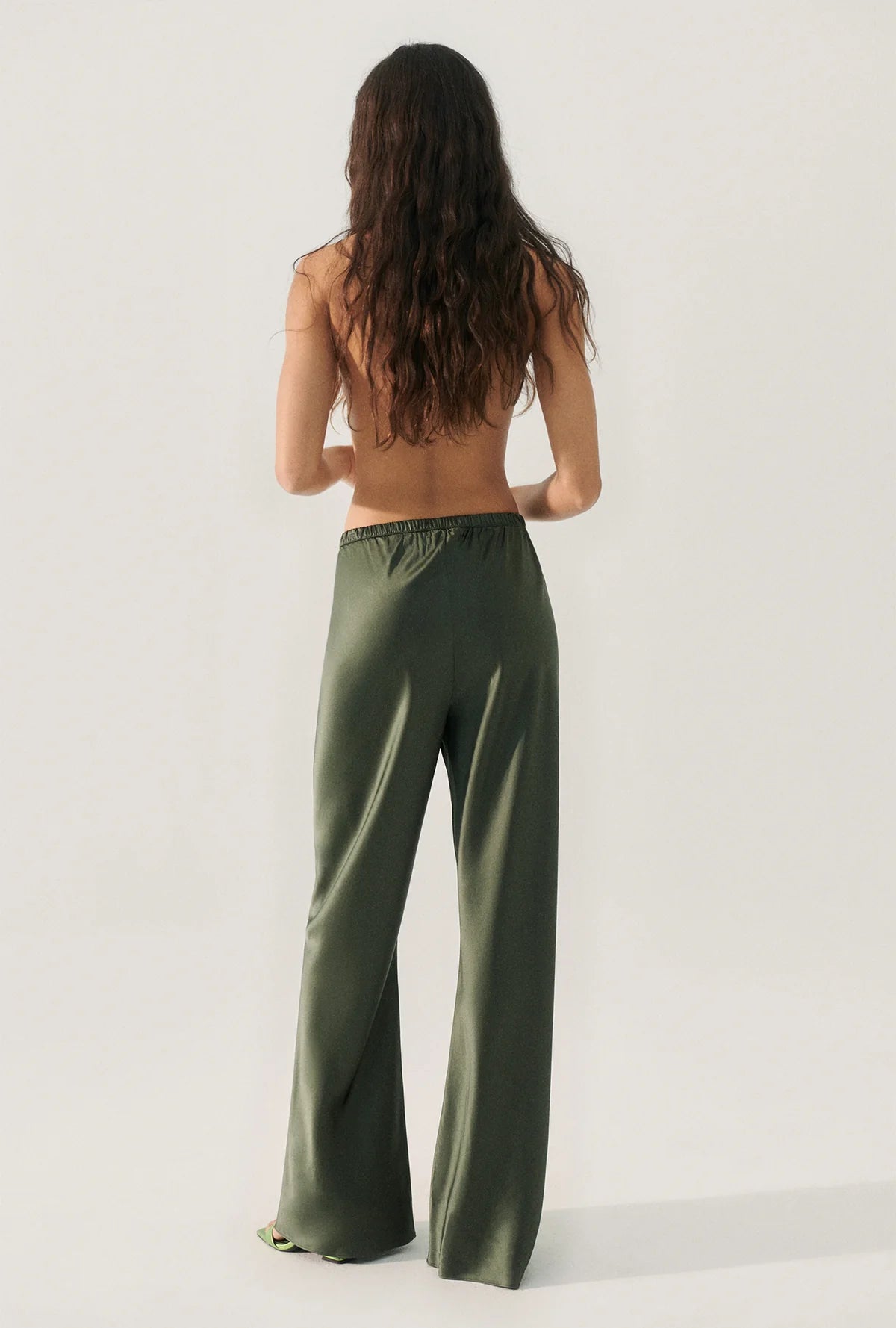 Stylish Thyme Bias Cut Pants for Women - Comfortable & Flattering High Waist Trousers - Perfect for Office, Casual Wear & Special Occasions
