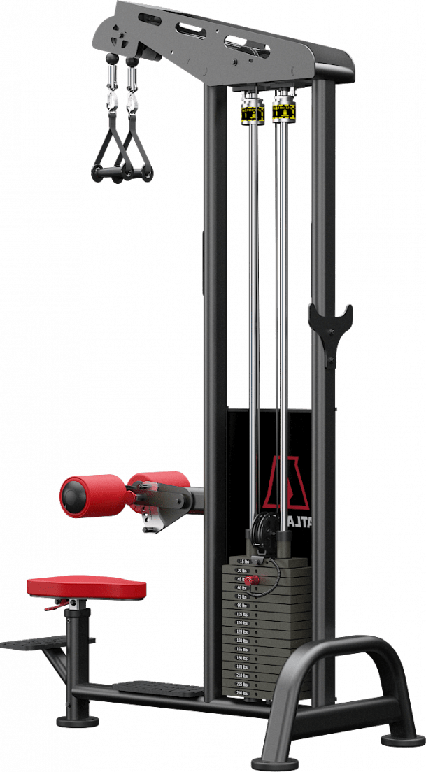 ATLANTIS Unilateral Lat Pulldown Machine - Premium Gym Equipment for Back Workouts | Perfect for Home & Commercial Gyms