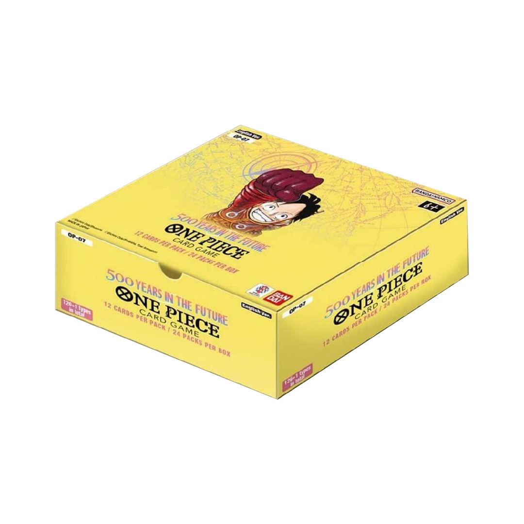 One Piece Trading Card Game OP-07 500 Years in The Future Booster Box - 24 Packs | Anime Collectible Card Game for Fans & Players | Perfect for Tournaments, Gifts & TCG Battles