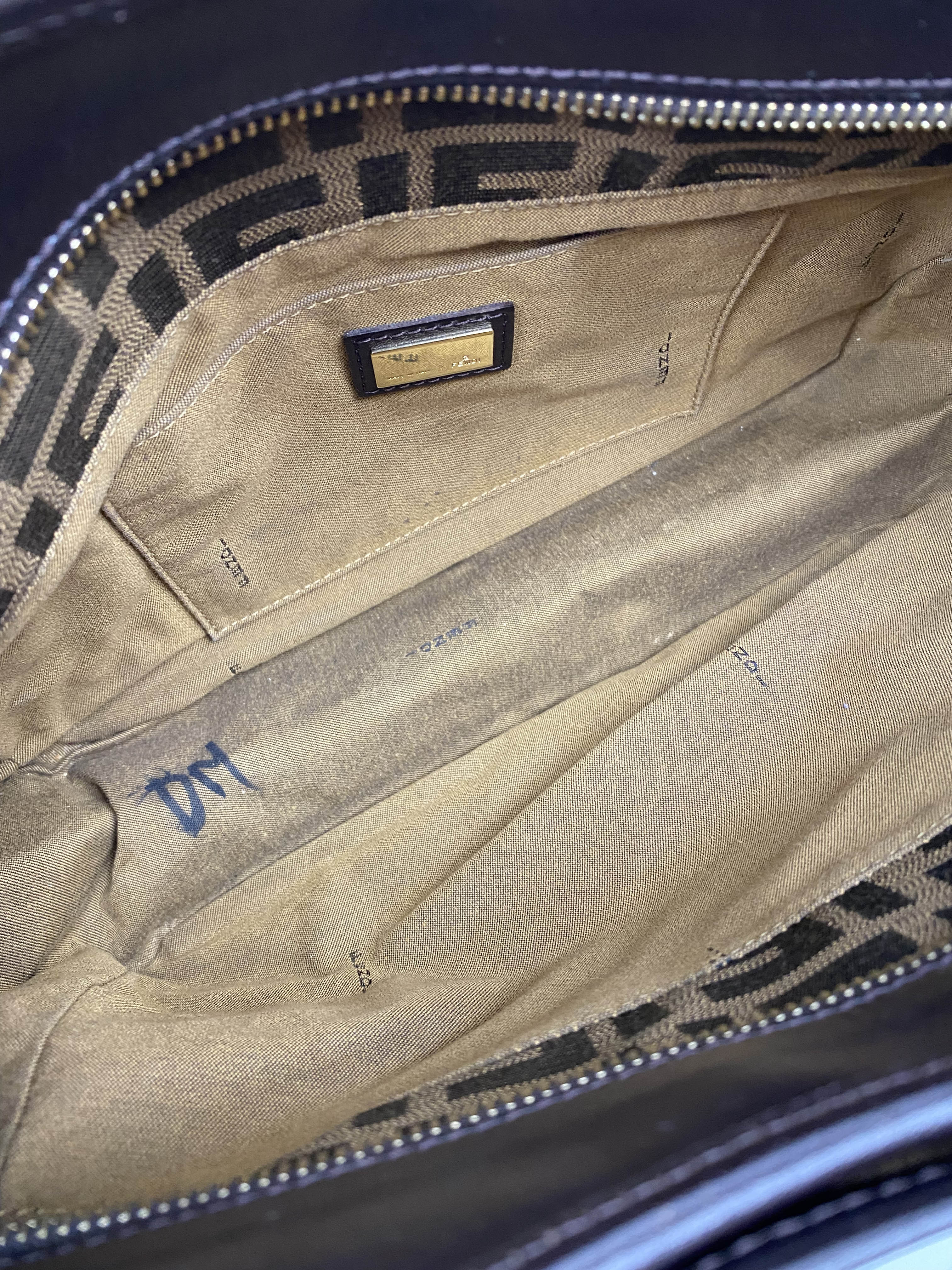 Fendi Small Monogram Tote Bag for Women | Luxury Designer Handbag with FF Logo | Perfect for Work, Travel & Everyday Use
