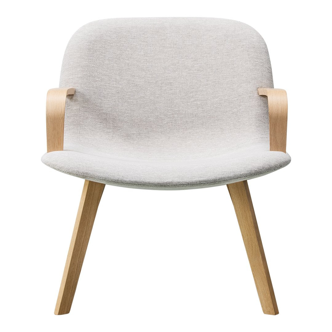 Erik Jørgensen Eyes Lounge Armchair with Wood Base - Modern Scandinavian Design for Living Room, Office & Lounge Areas