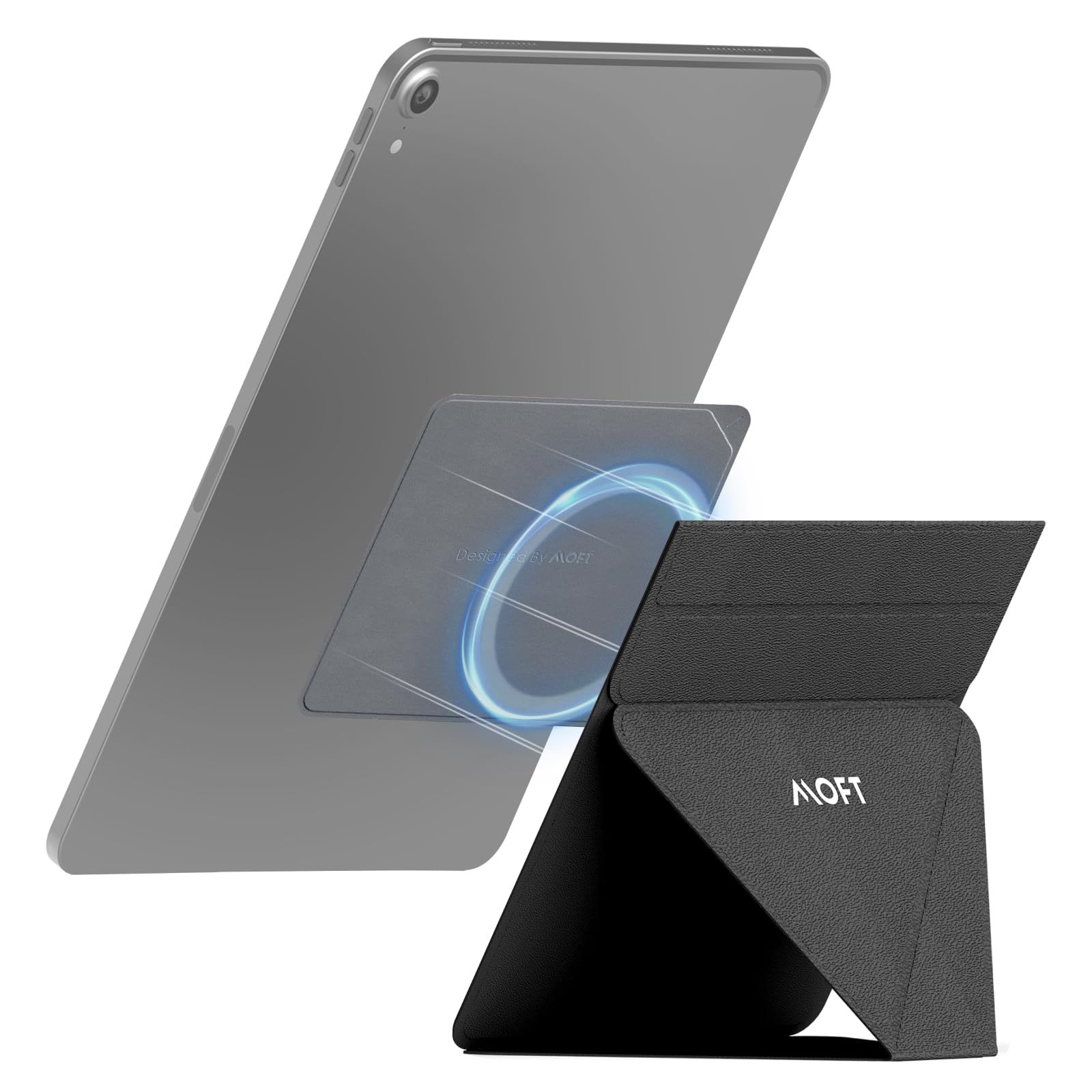 MOFT Snap Tablet Stand Holder - Foldable & Adjustable iPad Stand for Desk, Ultra-Slim Design Works with iPad Pro/Air 9.7