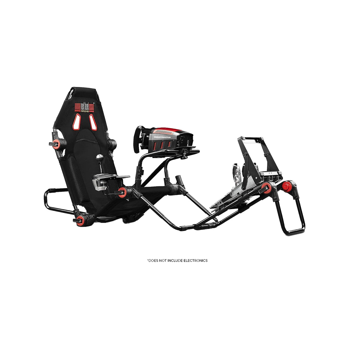 Next Level Racing F-GT Lite Foldable Simulator Cockpit - Adjustable Racing Seat for PC & Console Gaming | Perfect for Flight & Driving Sims at Home