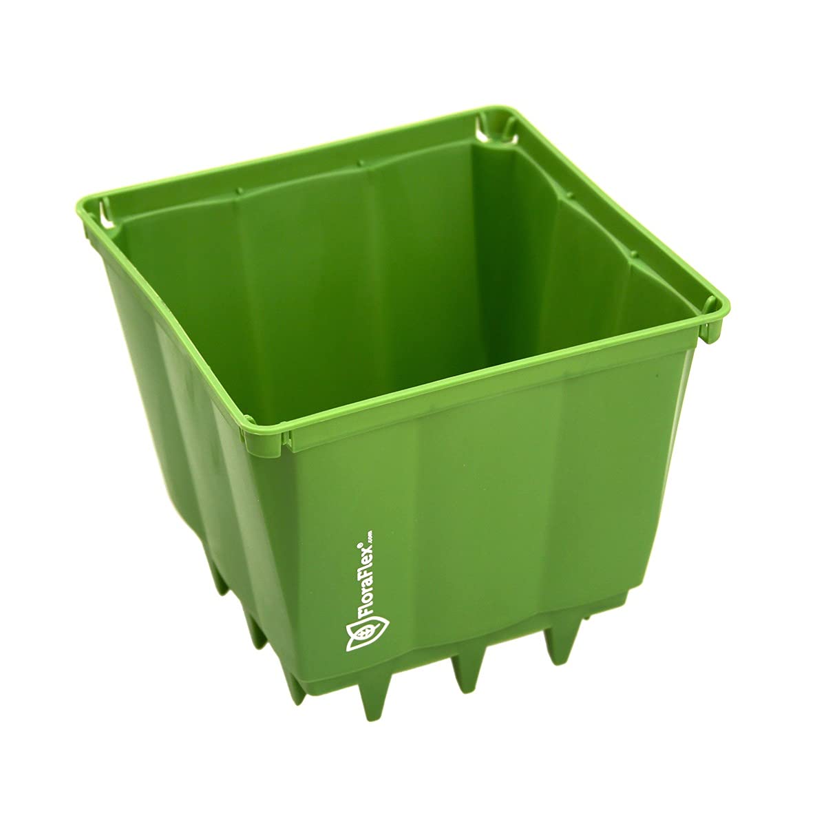 FloraFlex PotPro™ 6 Inch Hydroponic Grow Pots - Durable Plant Containers for Indoor Gardening, Hydroponics, and Greenhouse Cultivation | Perfect for Tomatoes, Peppers, and Herbs