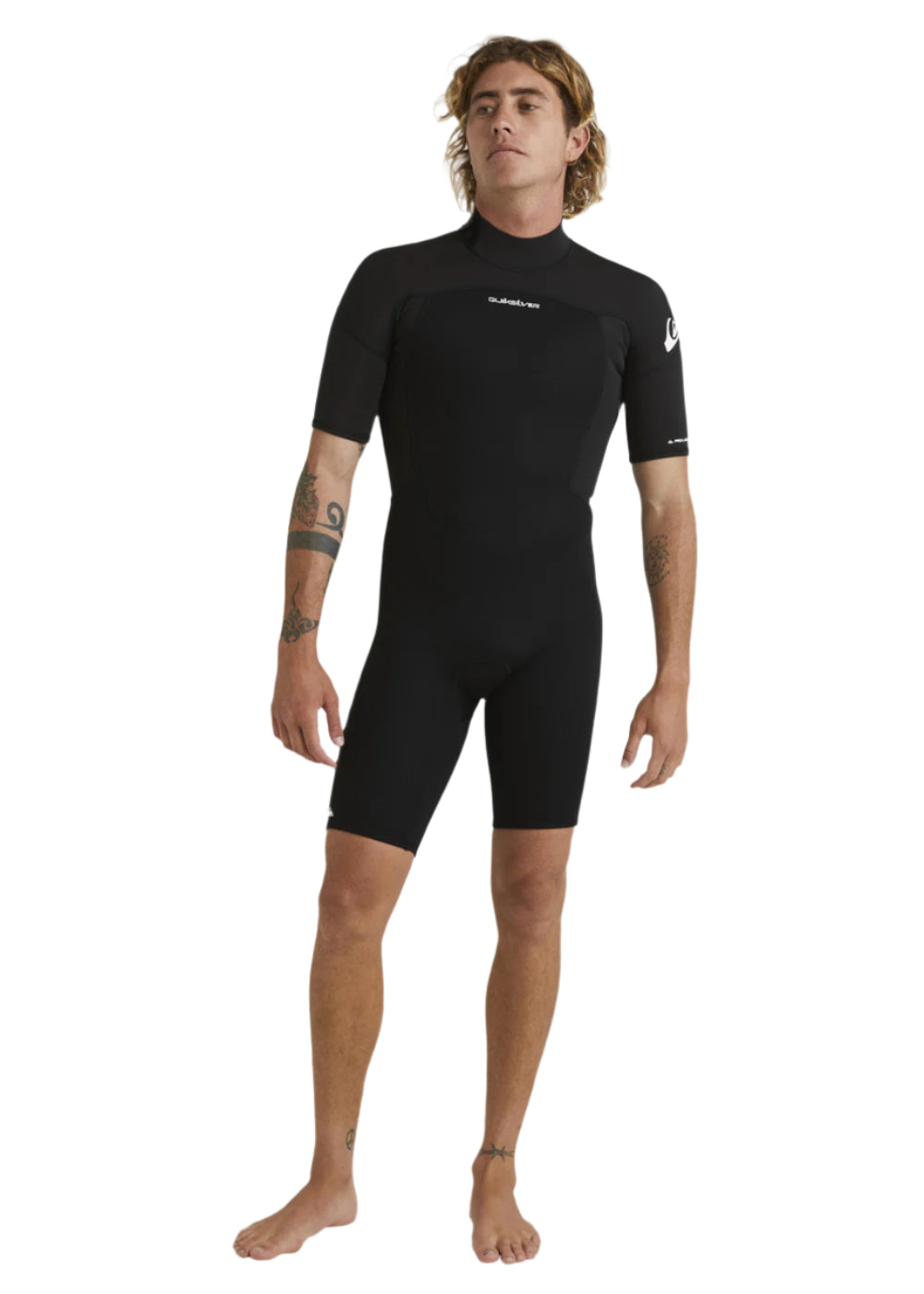 Quiksilver Men's Prologue 2mm BZ FL Spring Suit Wetsuit - Neoprene Full Body Wetsuit for Surfing, Diving & Water Sports - Perfect for Warm Weather Ocean Activities