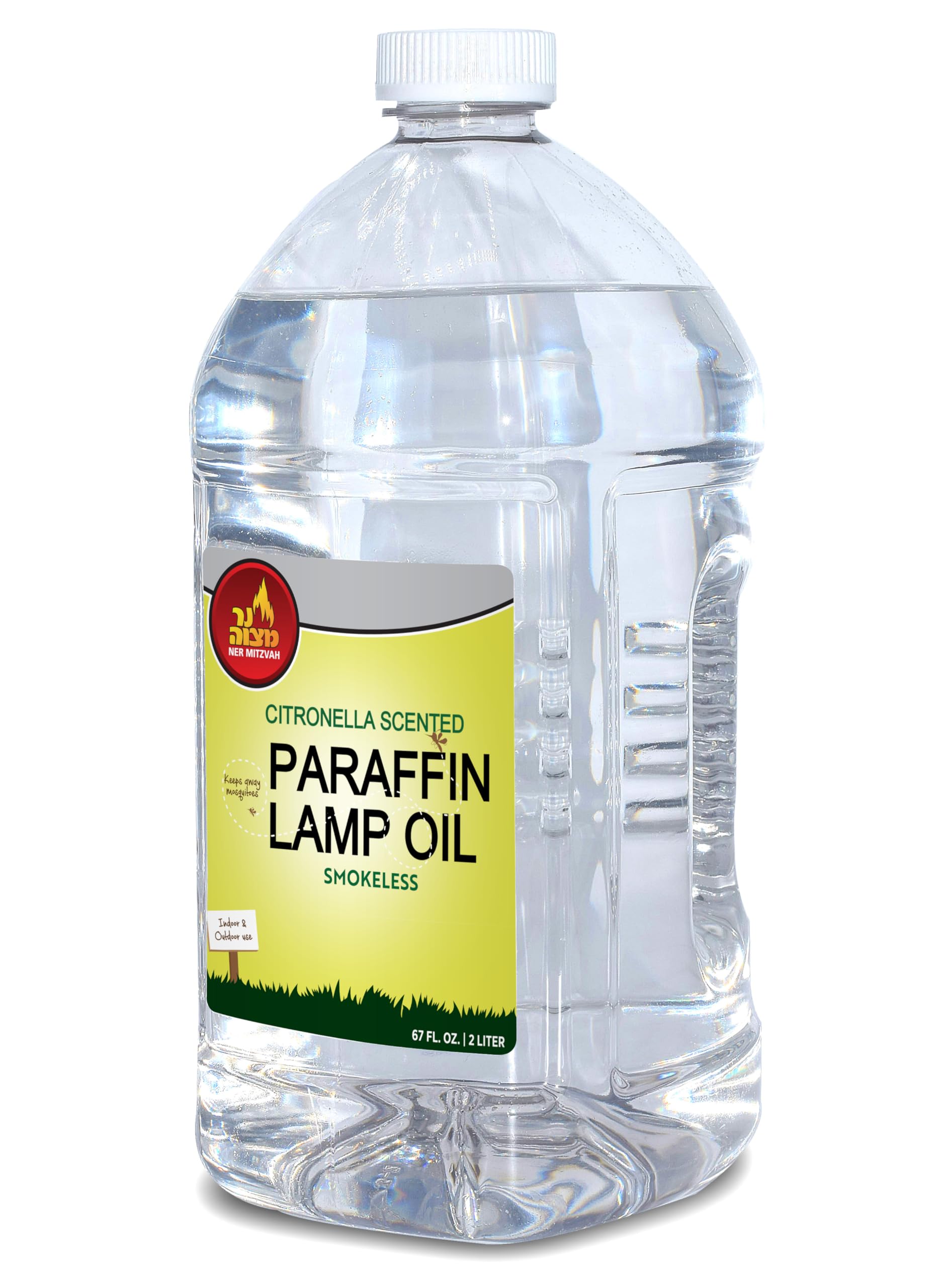 **Citronella Scented Lamp Oil - 2 Liter Smokeless & Odorless Mosquito Repellent for Indoor & Outdoor Use - Perfect for Torches, Oil Candles, and Patio Lighting**    *(Ideal for Backyard Parties, Camping, and Evening Gatherings to Keep Mosquitoes Away Naturally)*