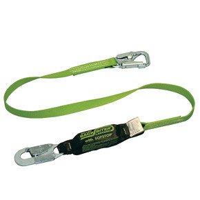 Miller Backbiter 8798BK 6FT Green Kevlar Shock-Absorbing Safety Lanyard - Heavy Duty Fall Protection for Construction, Roofing & Industrial Work (Model 612230-16176) - Ideal for Tool Tethering & OSHA Compliance