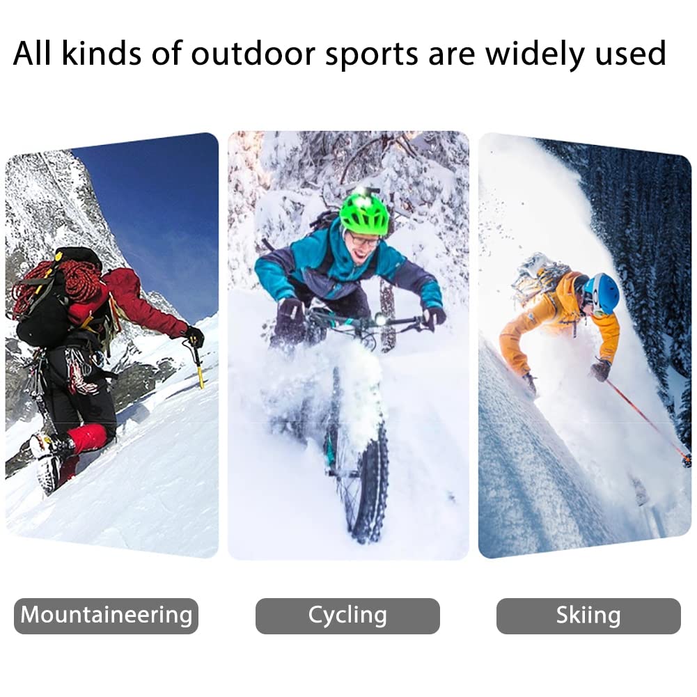 Ochine Full Face Mask Cover - Ski Mask & Winter Balaclava for Men & Women - Thermal Knitted Sports Face Cover for Skiing, Snowboarding, Motorcycling & Outdoor Activities