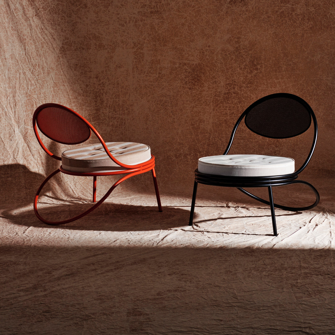 Premium Copacabana Lounge Chair with Comfortable Upholstered Seat - Perfect for Patio, Poolside & Indoor Relaxation