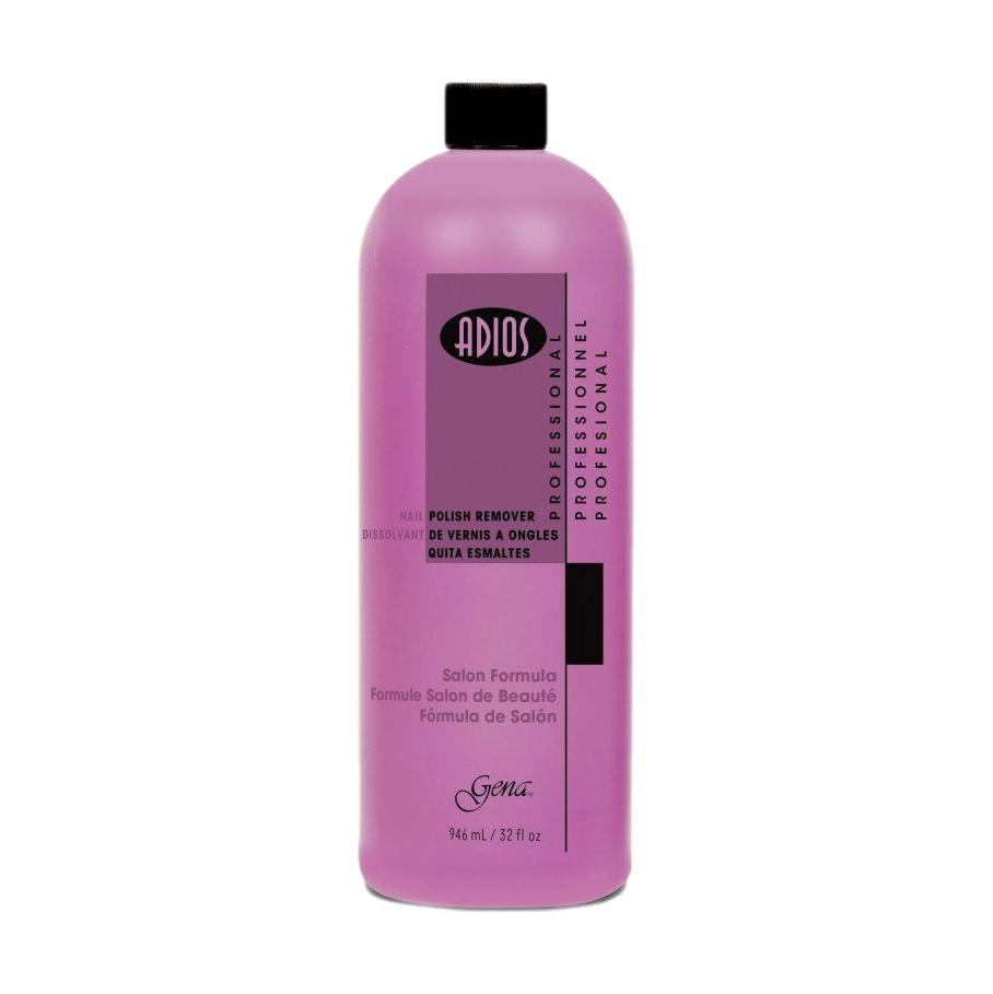 Adios Pink Nail Polish Remover - Quick & Gentle Nail Polish Remover for Gel & Acrylic Nails - Perfect for At-Home Manicures & Salon Use