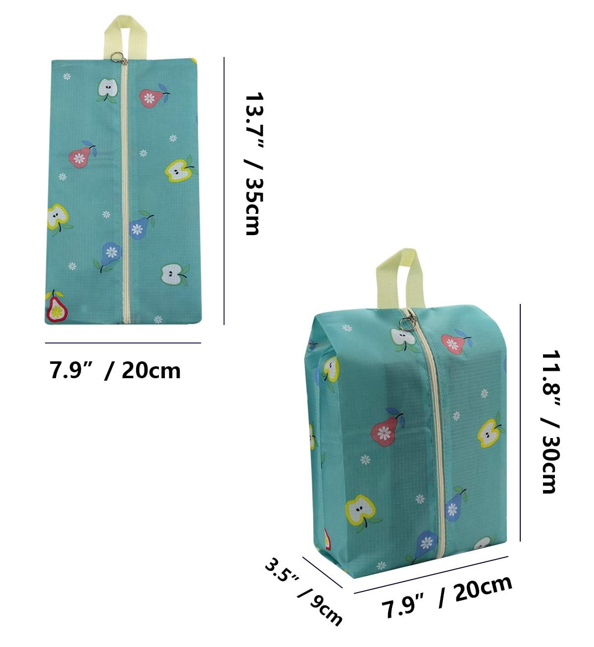 Waterproof Travel Shoe Bags with Handle - Portable Shoe Storage Pouch for Men & Women - Perfect for Gym, Vacation & Business Trips