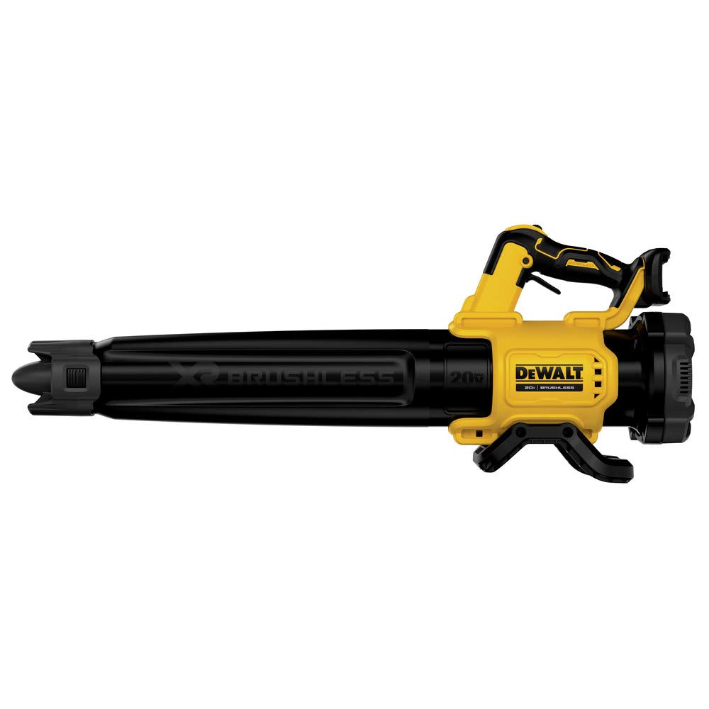 DEWALT 20V MAX* XR Cordless Leaf Blower - 125 MPH, 450 CFM, Handheld, Battery & Charger Not Included (DCBL722B) - Perfect for Yard Cleanup, Driveway Clearing & Outdoor Maintenance