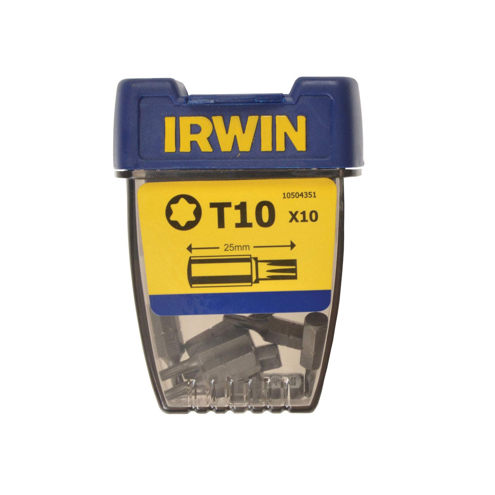 IRWIN 10504357 TORX Screwdriver Bit Set - High-Speed Steel Construction for DIY, Home Repair & Automotive Use