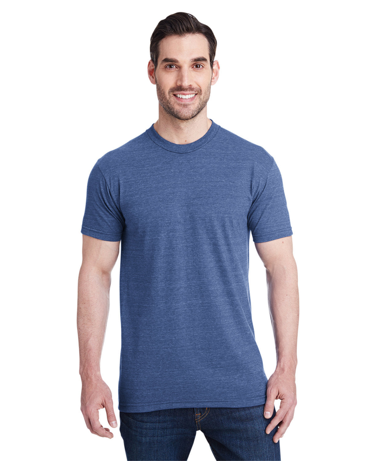 Bayside 5710 Unisex Triblend T-Shirt - Soft Comfortable Casual Tee for Men & Women | Perfect for Everyday Wear, Gym, and Outdoor Activities