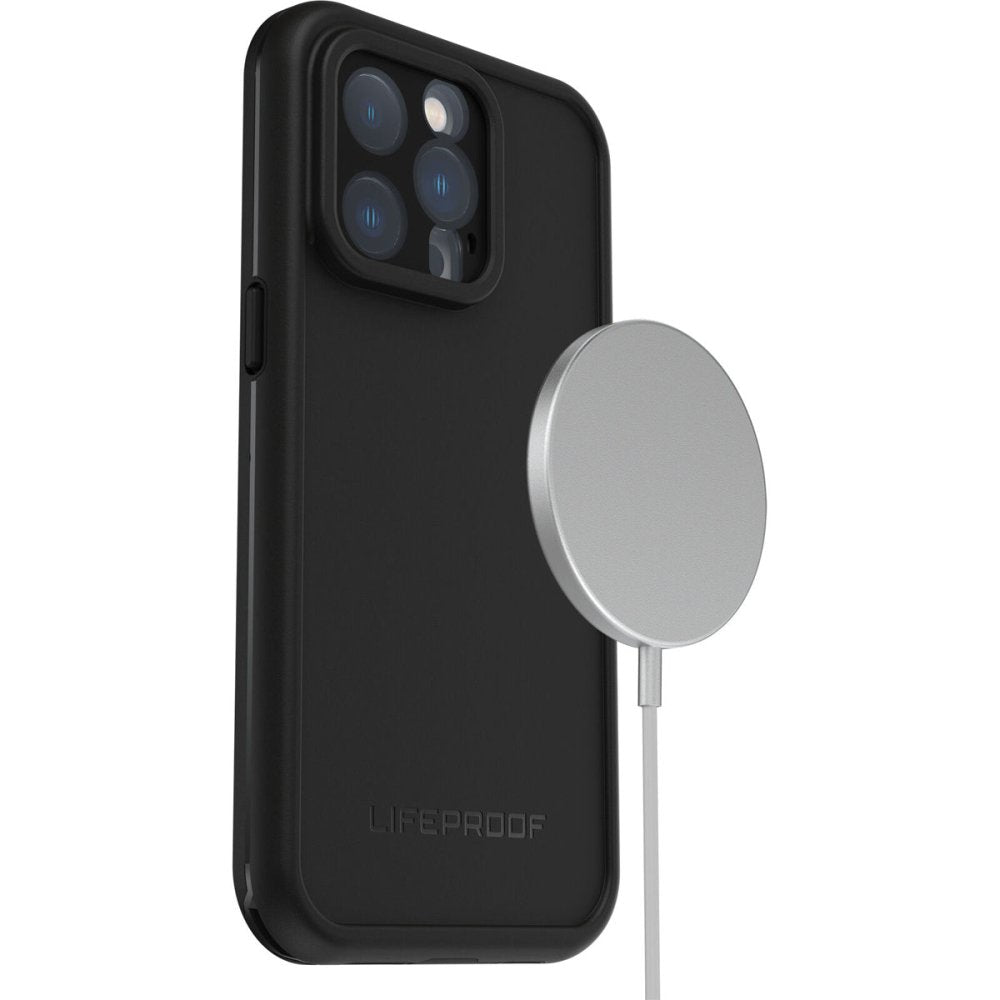 Otterbox Lifeproof Fre MagSafe Waterproof Protective Case for iPhone 13 Pro - Black | Shockproof & Drop Proof | Perfect for Outdoor Adventures, Hiking & Travel