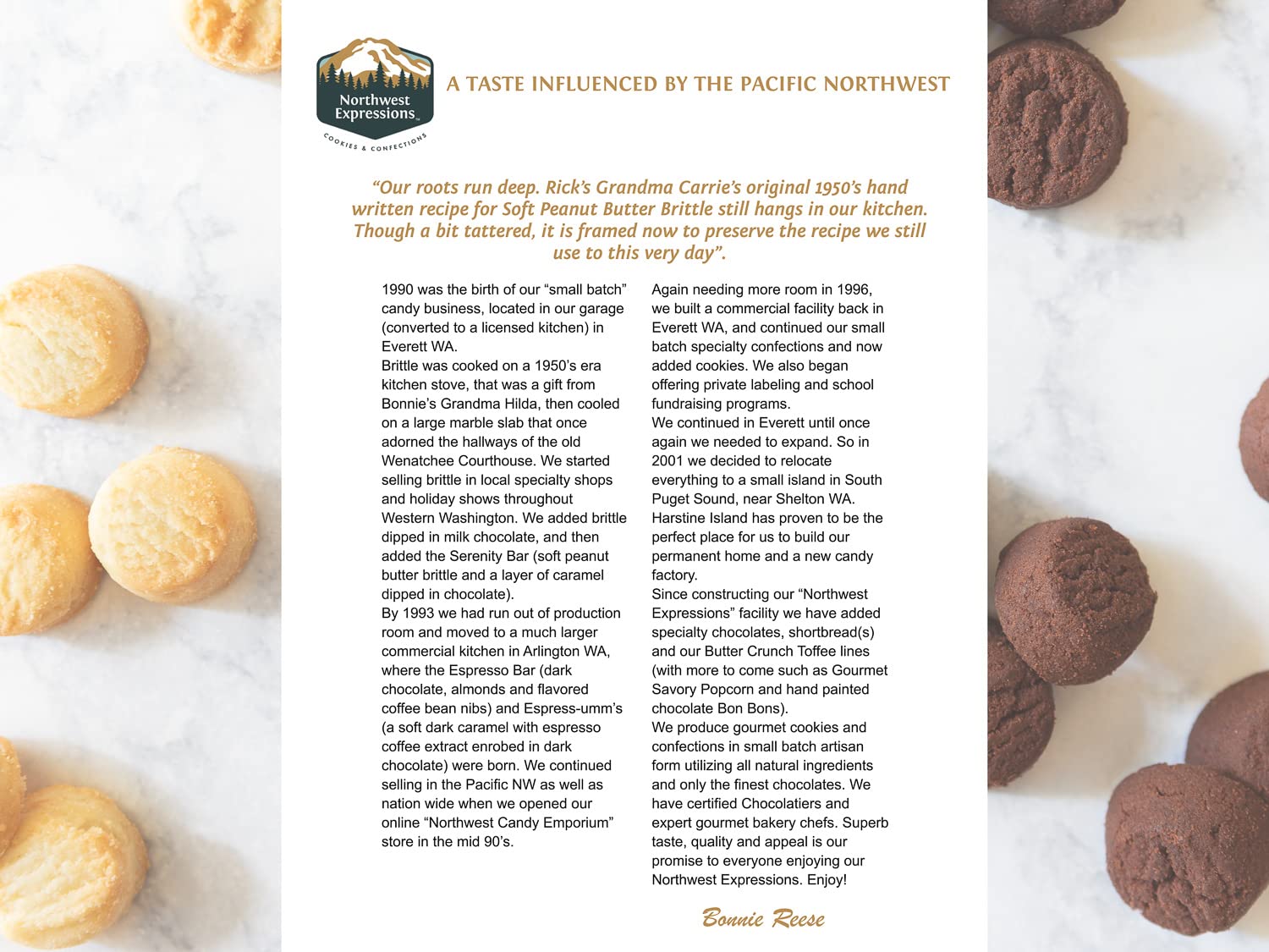 Northwest Expressions Gourmet Shortbread Butter Cookies 2 Pack Combo - Classic & Chocolate Flavors | Handcrafted Artisanal Scottish-Style Shortbread Biscuits | 4 oz Resealable Pouches | Perfect for Tea Time, Gifts & Holiday Treats
