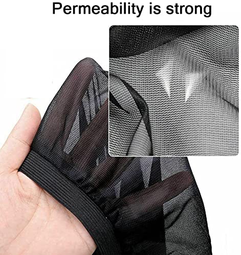 Car Window Mosquito Net for Camping - UV Protection & Breathable Mesh (2pcs) - Keep Bugs Out While Driving