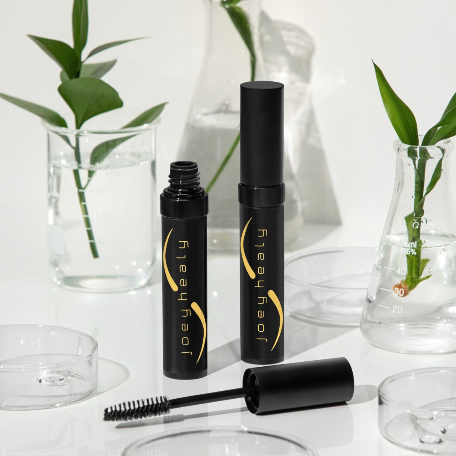Joey Healy Brow Renovation Serum - Natural Eyebrow Growth Enhancer with Vitamins & Botanicals | Paraben & Hormone Free | For Fuller, Thicker Brows | Daily Eyebrow Care & Styling Solution