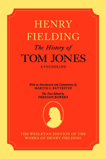 The Wesleyan Edition of Henry Fielding's Tom Jones: A Foundling - Complete 2 Volume Set | Classic English Literature Collection | Perfect for Book Collectors & Literature Students