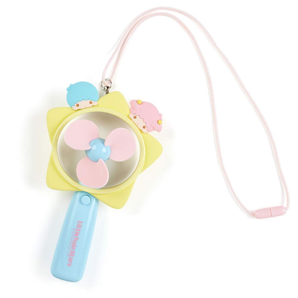 Littletwinstars Portable Handheld Fan - Mini USB Rechargeable Battery Operated Fan for Outdoor, Travel, Office & Home Use