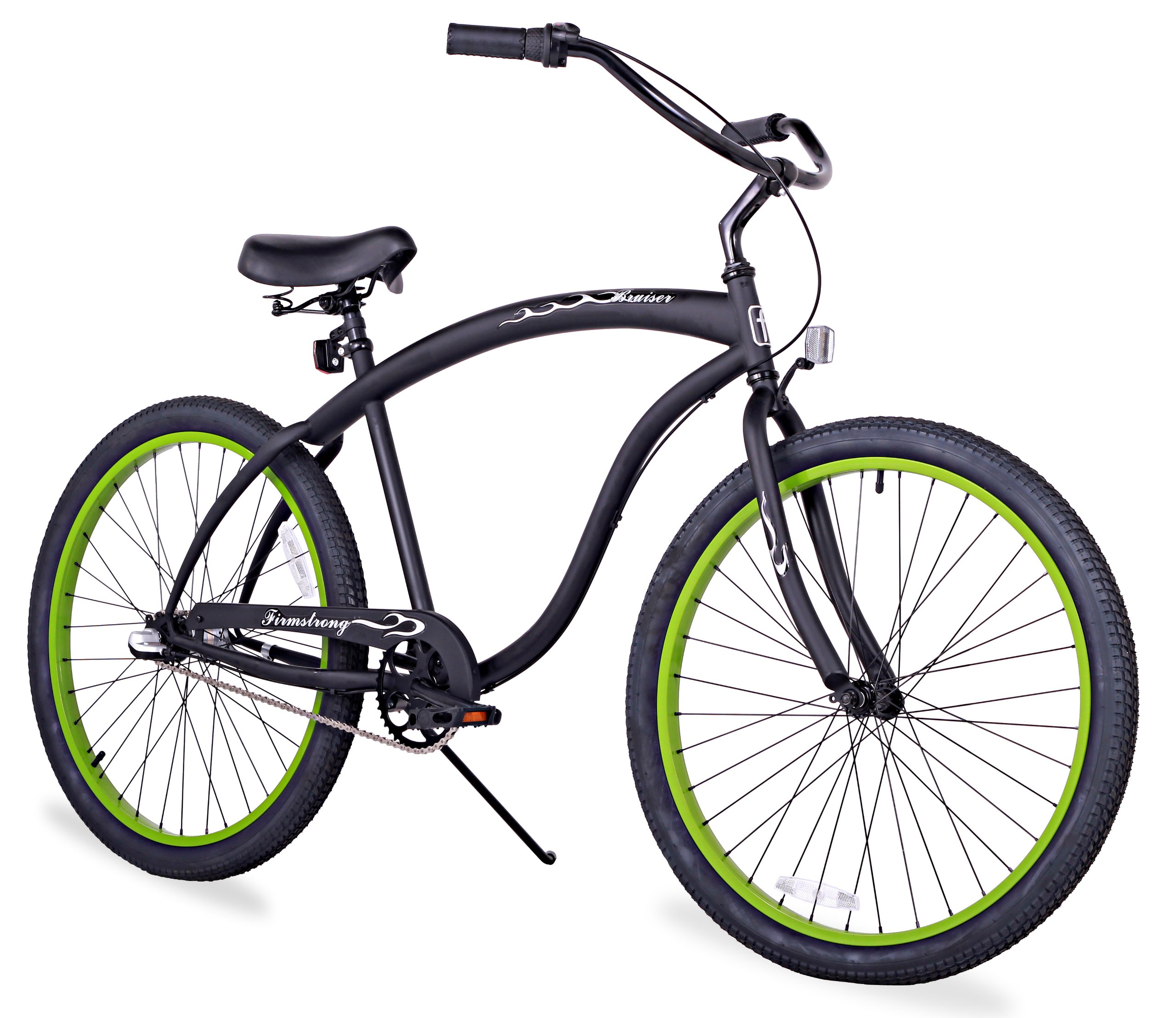 Firmstrong Bruiser Men's Beach Cruiser Bicycle - Comfortable Single Speed Bike for Casual Riding, Commuting & Coastal Adventures