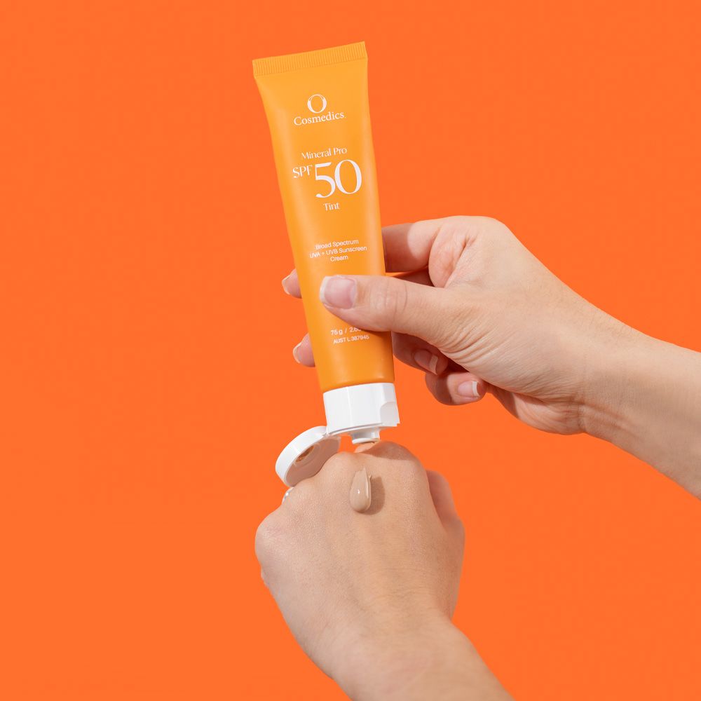 Mineral Pro SPF 50 Tinted Sunscreen - Natural Face Sunblock with Zinc Oxide - Lightweight, Non-Greasy Formula for Daily Protection - Perfect for Outdoor Activities & Beach Days