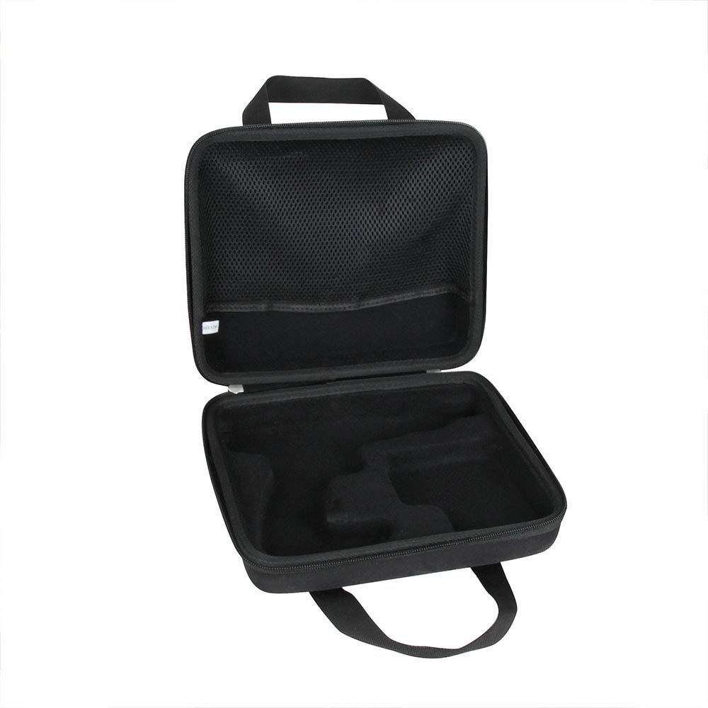 HERMITSHELL Hard Travel Case for BLACK+DECKER 20V MAX Cordless Drill/Driver LD120VA - Durable Storage Box with 30-Piece Accessories (Black) | Perfect for Job Sites, Home DIY Projects & Tool Organization