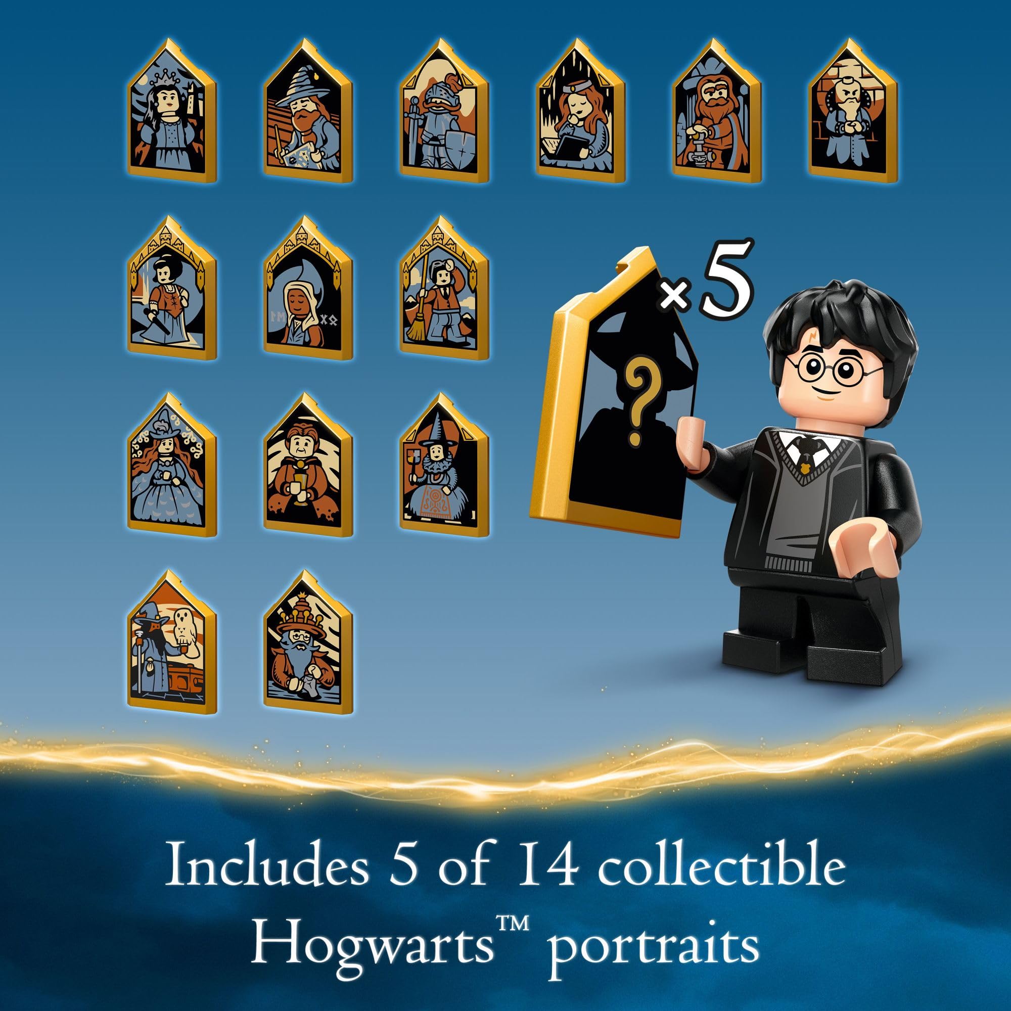 LEGO Harry Potter Hogwarts Castle: The Great Hall Building Set with 11 Minifigures (76435) | Magical Collectible Toy for Kids & Adults | Perfect Gift for Harry Potter Fans | Great for Playtime, Display & Themed Birthday Parties