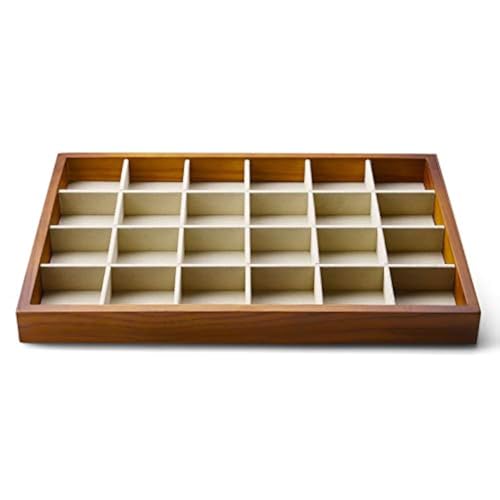 Creamy-white 24 grid tray