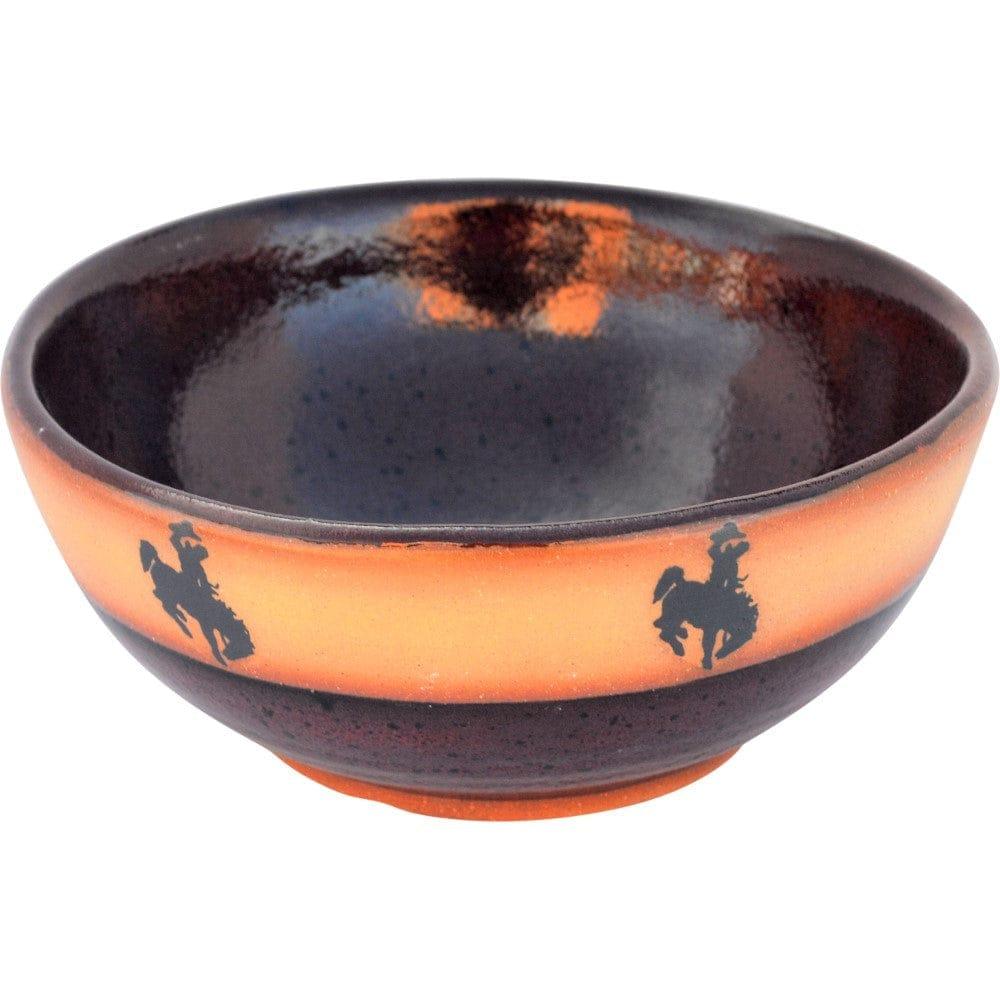 Bronc Western Dinnerware Set - Red Ceramic Plates & Bowls for Cowboy Themed Dining, BBQ, and Western Party Decor