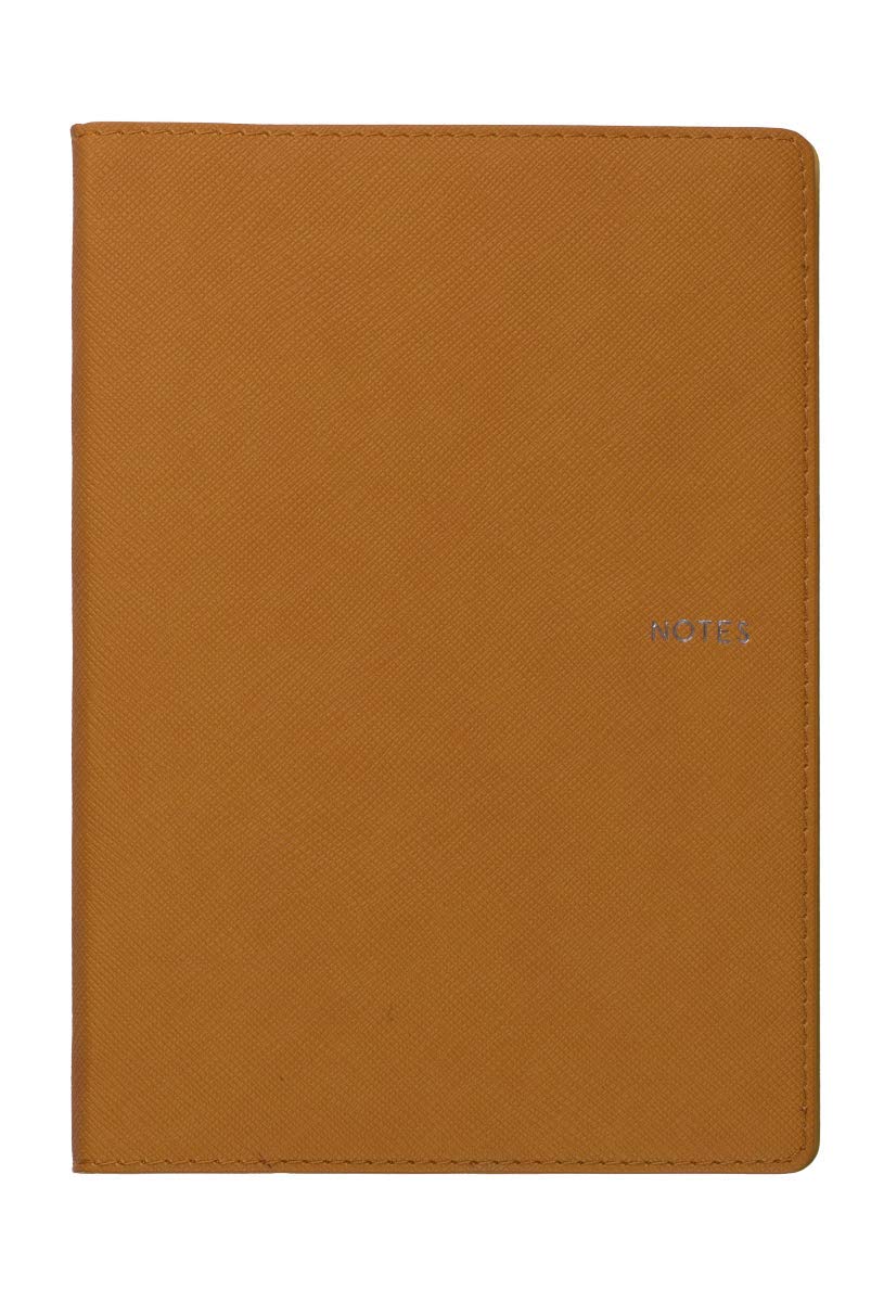 Premium A5 Ruled Notebook - Stylish Yellow Journal for Office, Home & School Use - Feint Ruled Pages with Translucent Pocket for Note Taking, Business Writing & Daily Journaling - Perfect for Professionals, Students & Creative Writing Enthusiasts