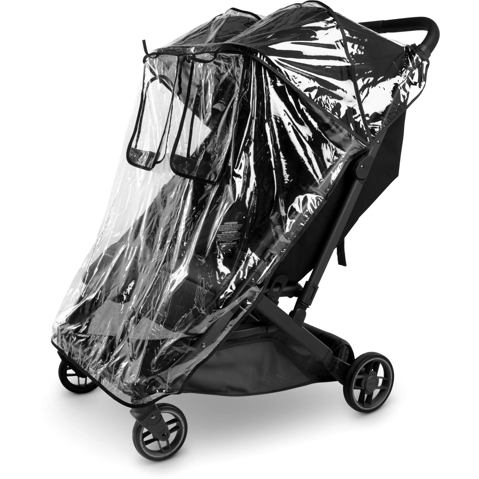 UPPAbaby Minu Duo Stroller Rain Cover - Waterproof Baby Stroller Rain Shield for UPPAbaby Minu Duo - Perfect for Rainy Days and Outdoor Adventures