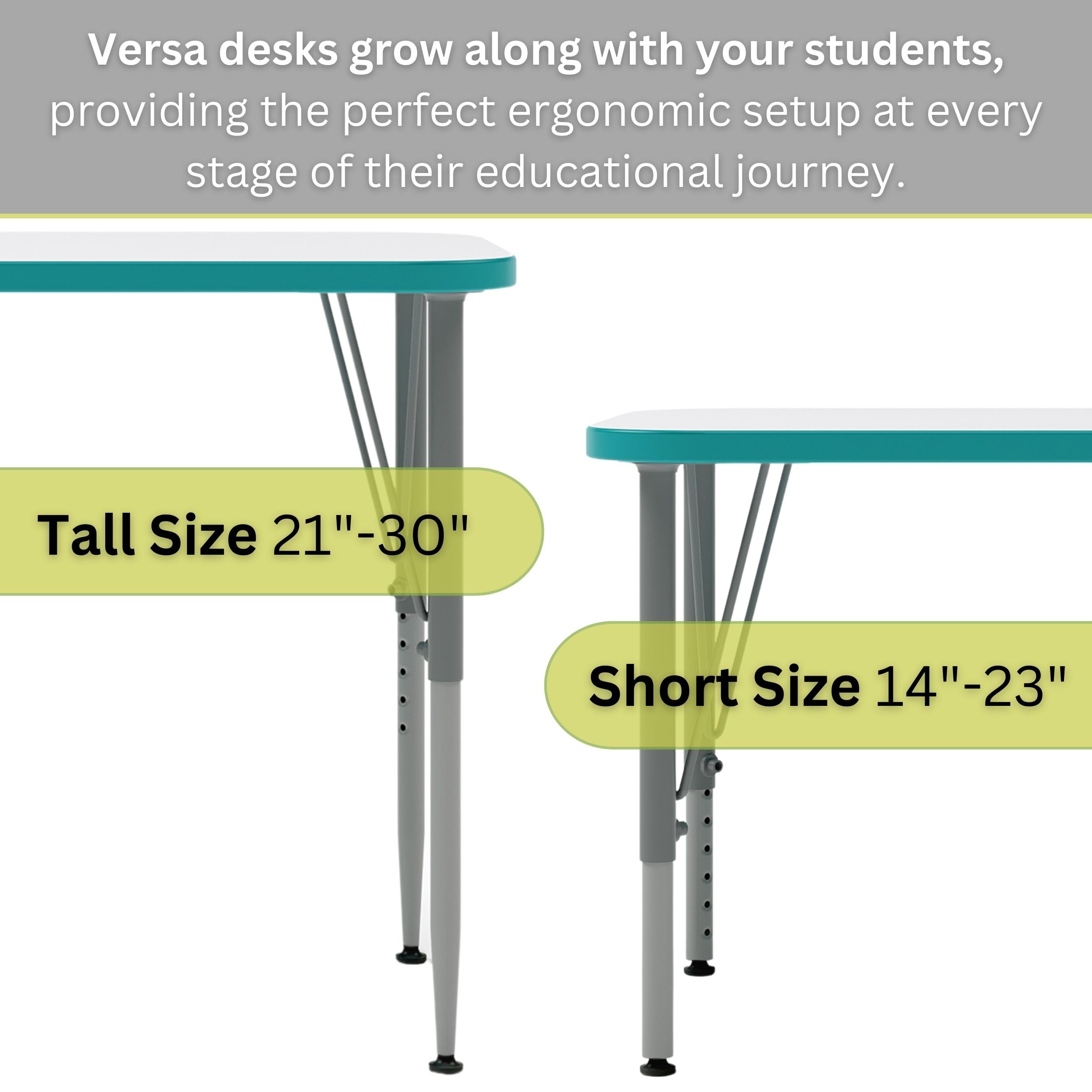 Versa Desk Adjustable Height Kids Table - 21-30