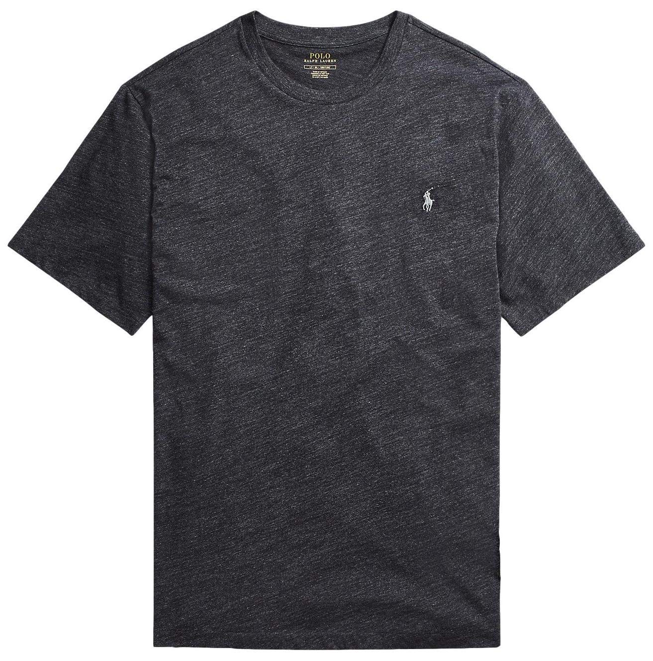 Polo Ralph Lauren Men's Big & Tall Crewneck Pony Logo T-Shirt | Casual Comfort Fit Cotton Tee for Everyday Wear & Athletic Activities