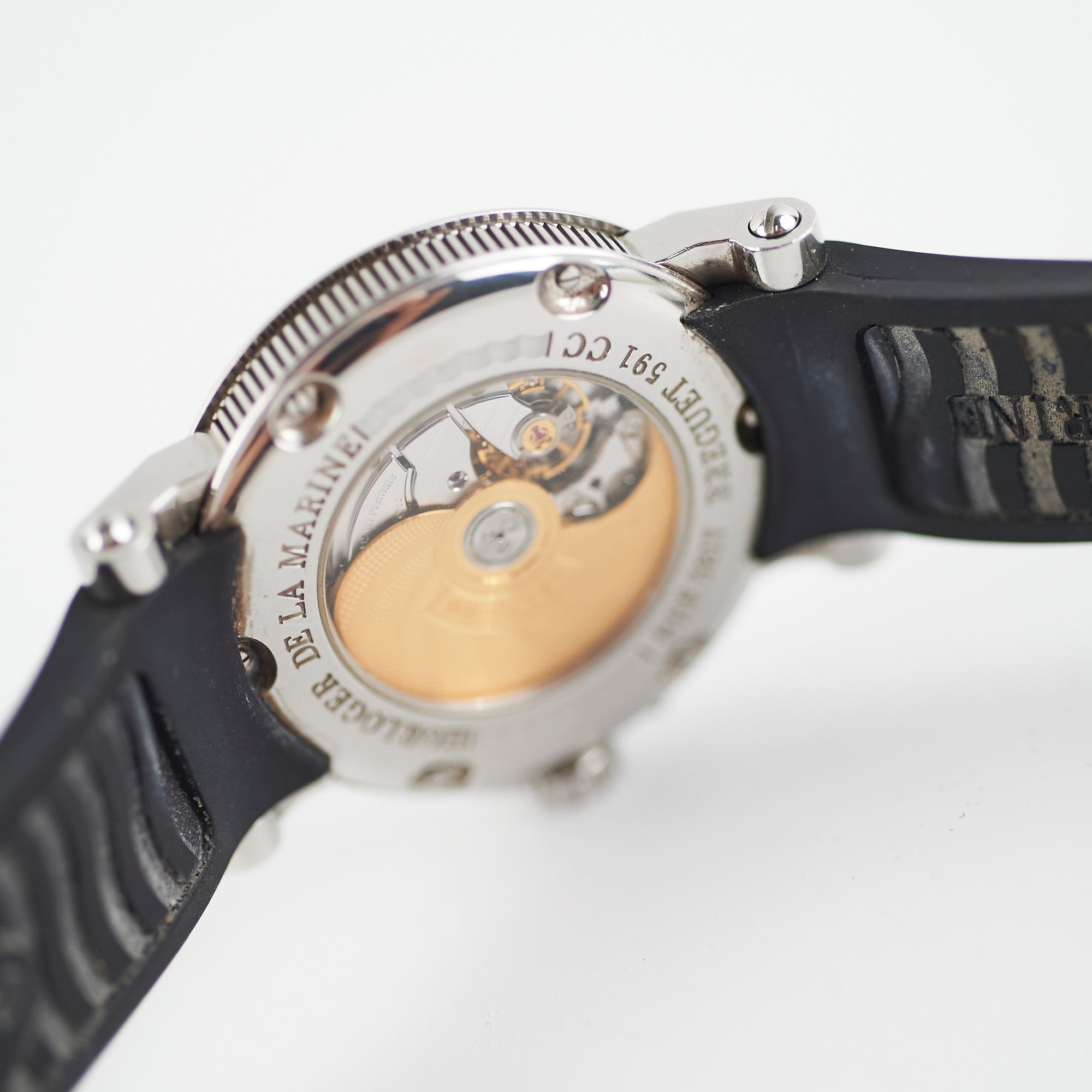 Breguet Marine 5817 Stainless Steel Black Dial Men's Luxury Watch for Diving, Business & Formal Occasions