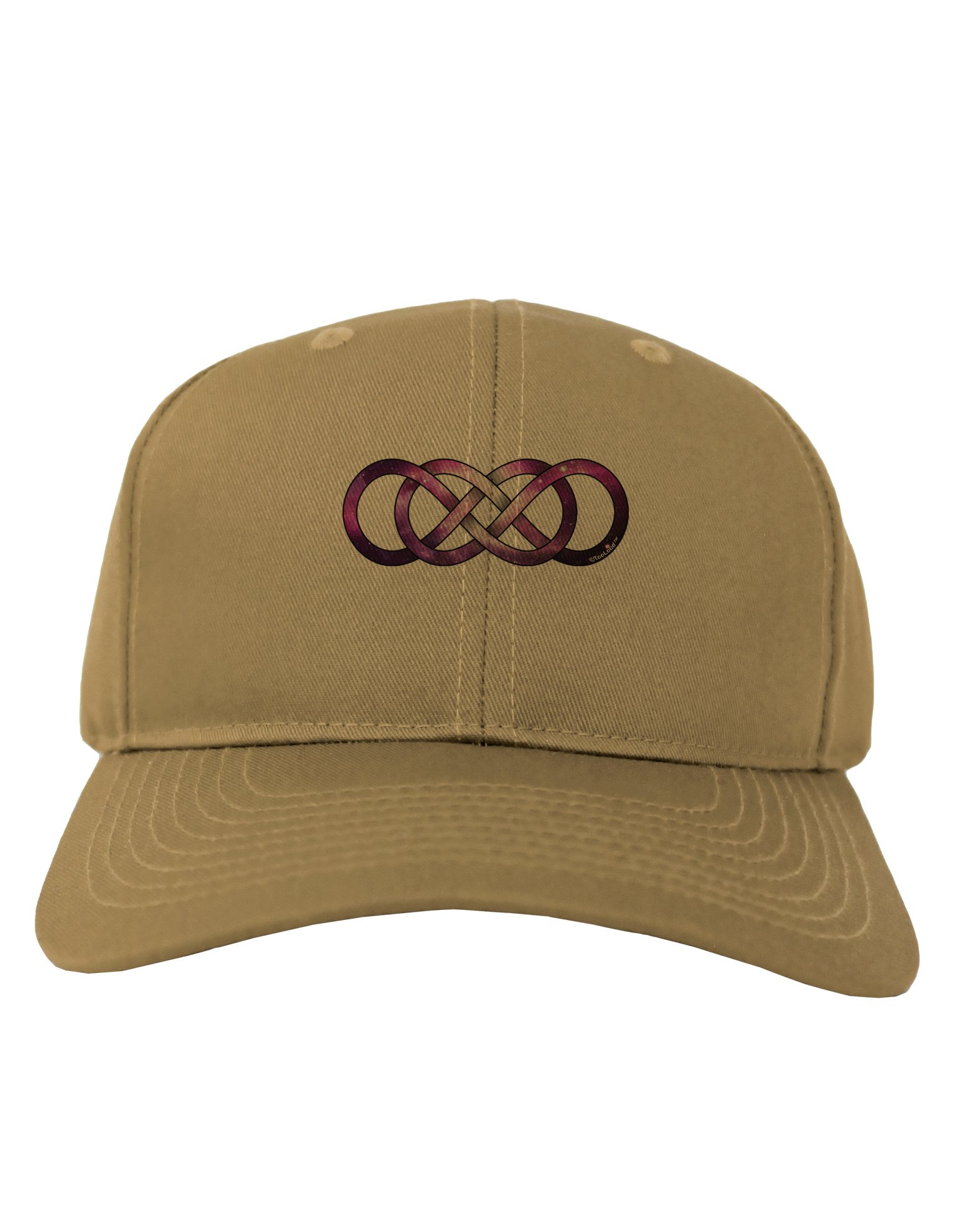 TooLoud Double Infinity Galaxy Print Adult Baseball Cap - Adjustable Snapback Hat for Men & Women - Perfect for Outdoor Sports, Casual Wear & Gifts