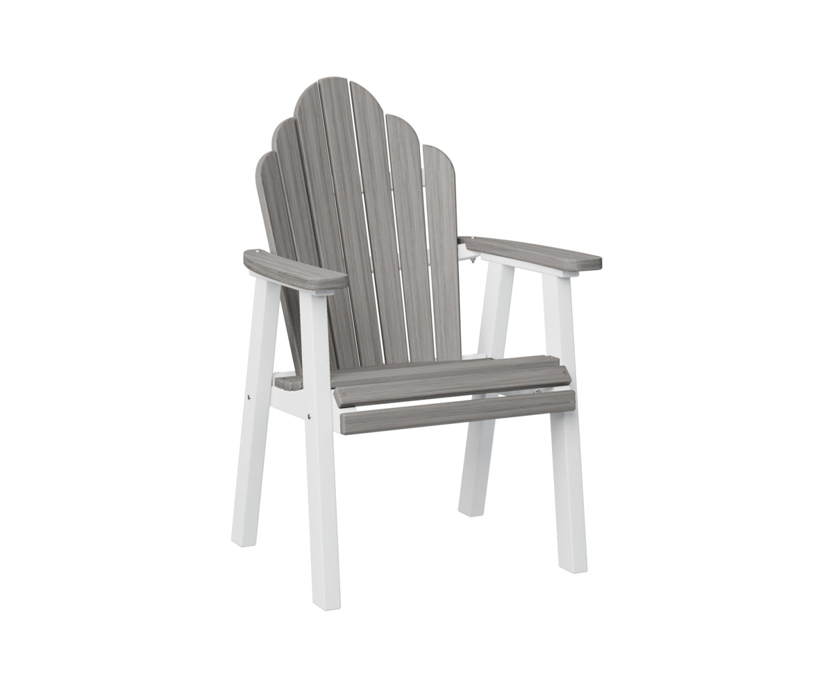 Berlin Gardens Cozi Back Dining Chair - Comfortable Patio & Outdoor Dining Chair for Garden, Deck, and Restaurant Use