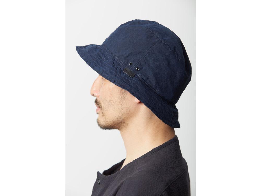 Indigo Cotton/Nylon Bucket Hat for Men & Women - Sun Protection, Outdoor Activities, Beach & Travel Accessories