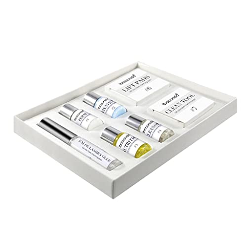 ATORSE® 7Pcs Professional Eyelash Perming Kit with Silicone Lift Pads, Lash Glue & Nourishing Serum - DIY Lash Lift & Curl Set for Salon-Quality Results at Home | Perfect for Bridal, Party & Special Occasion Makeup
