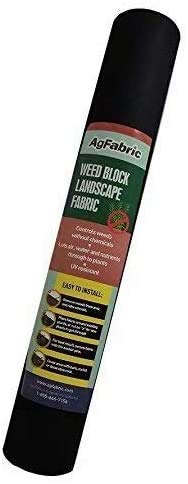 Agfabric Premium 4x300ft Non-Woven Landscape Fabric - 2.3oz Heavy Duty Weed Barrier Ground Cover for Gardening, Lawn & Landscaping | Durable Garden Mat for Weed Control, Moisture Retention & Soil Protection