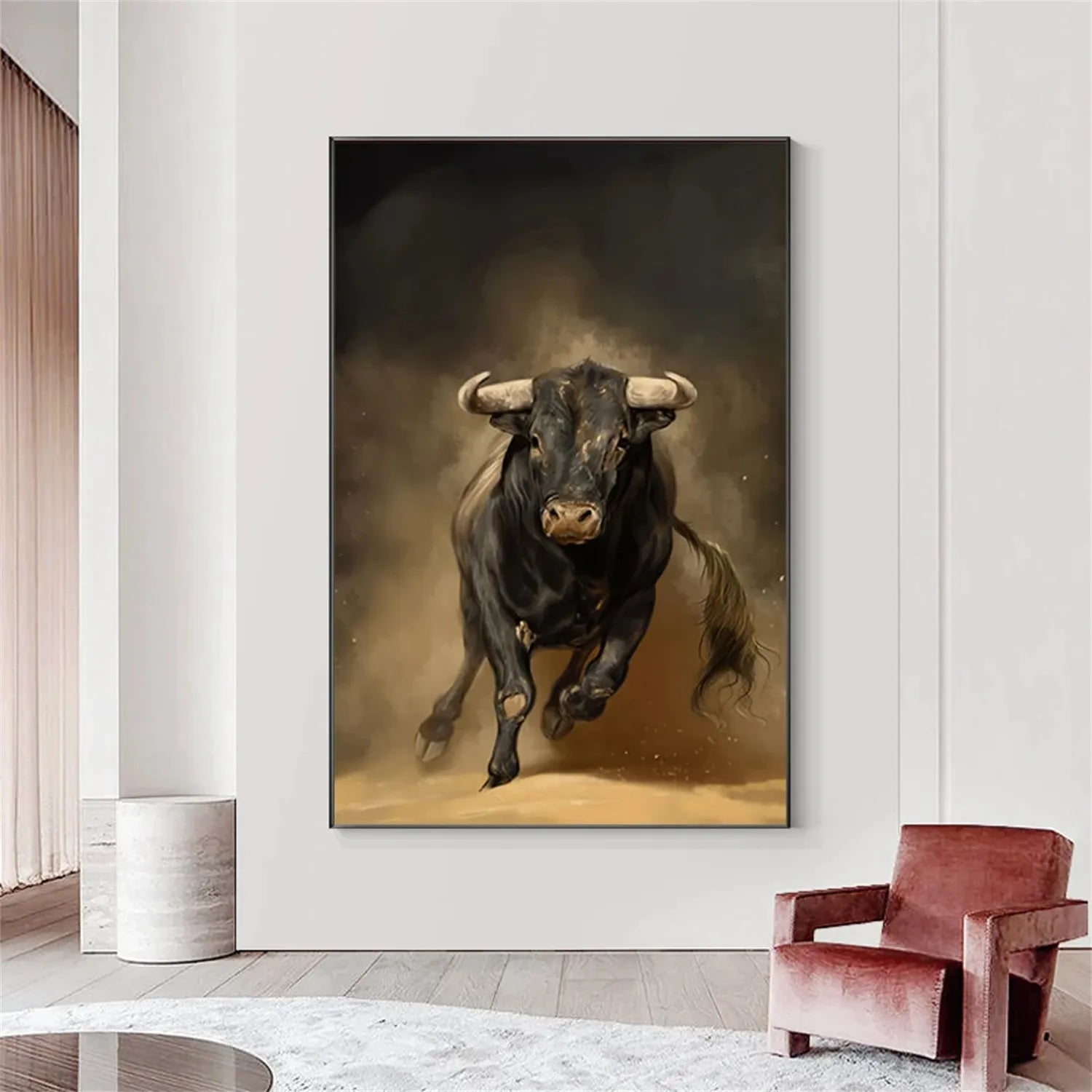 Animal Art Painting #AP057 - Handmade Canvas Wall Decor for Living Room, Bedroom & Office | Wildlife & Nature Inspired Artwork