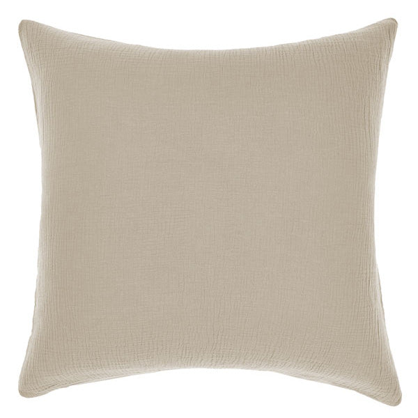 Premium Elysian Pebble European Pillowcase - Soft Luxury Bedding for Home & Hotel - Perfect for Master Bedroom, Guest Room & Airbnb Stays