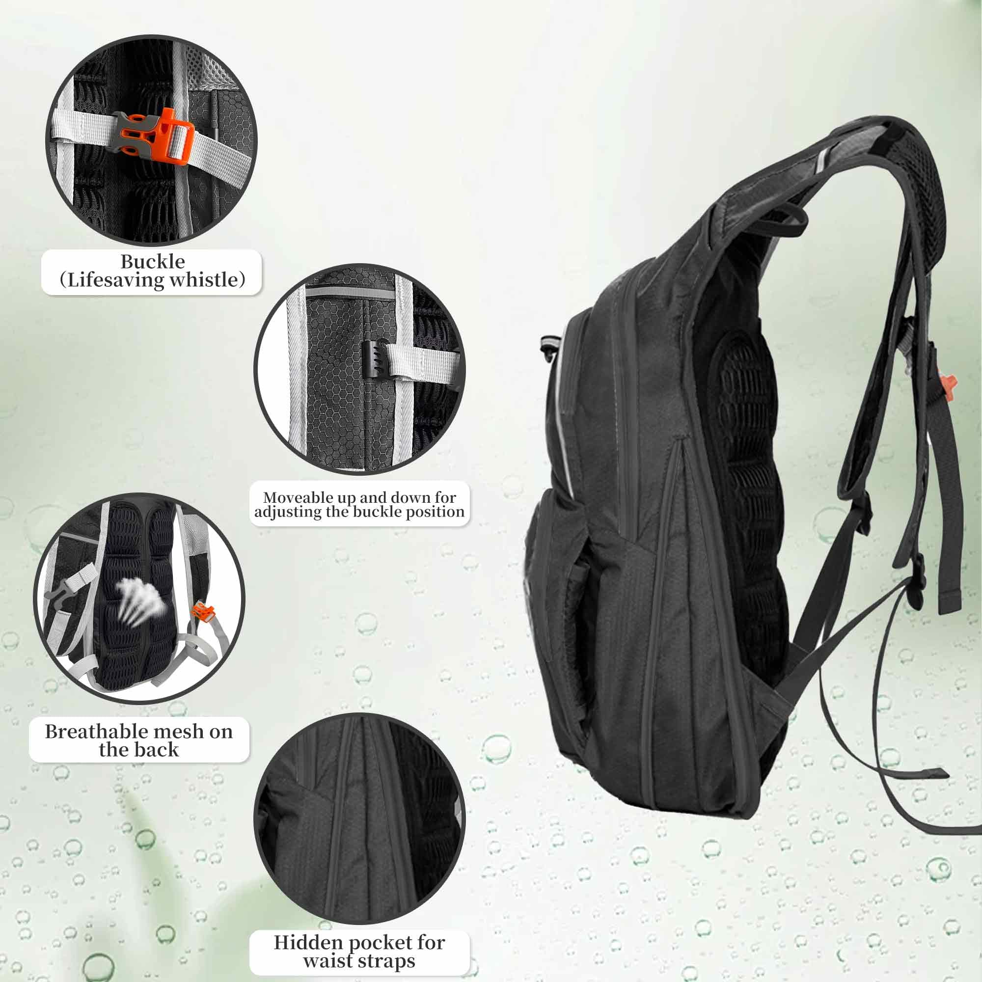 12L Lightweight Hiking Backpack - Compact Daypack for Travel & Outdoor Adventures - Foldable Water-Resistant Backpack for Men & Women - Perfect for Day Trips, Camping & Daily Commute