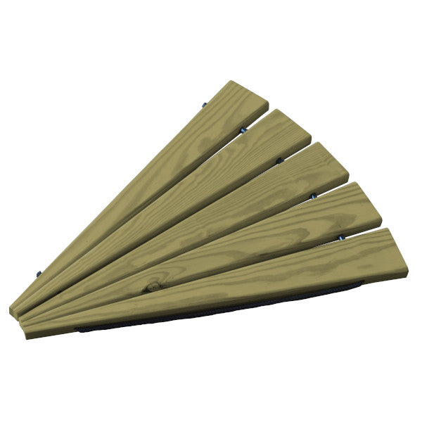Durable Pressure Treated Wood Walkway Path - Outdoor Garden, Backyard & Deck Pathway for Enhanced Safety & Style
