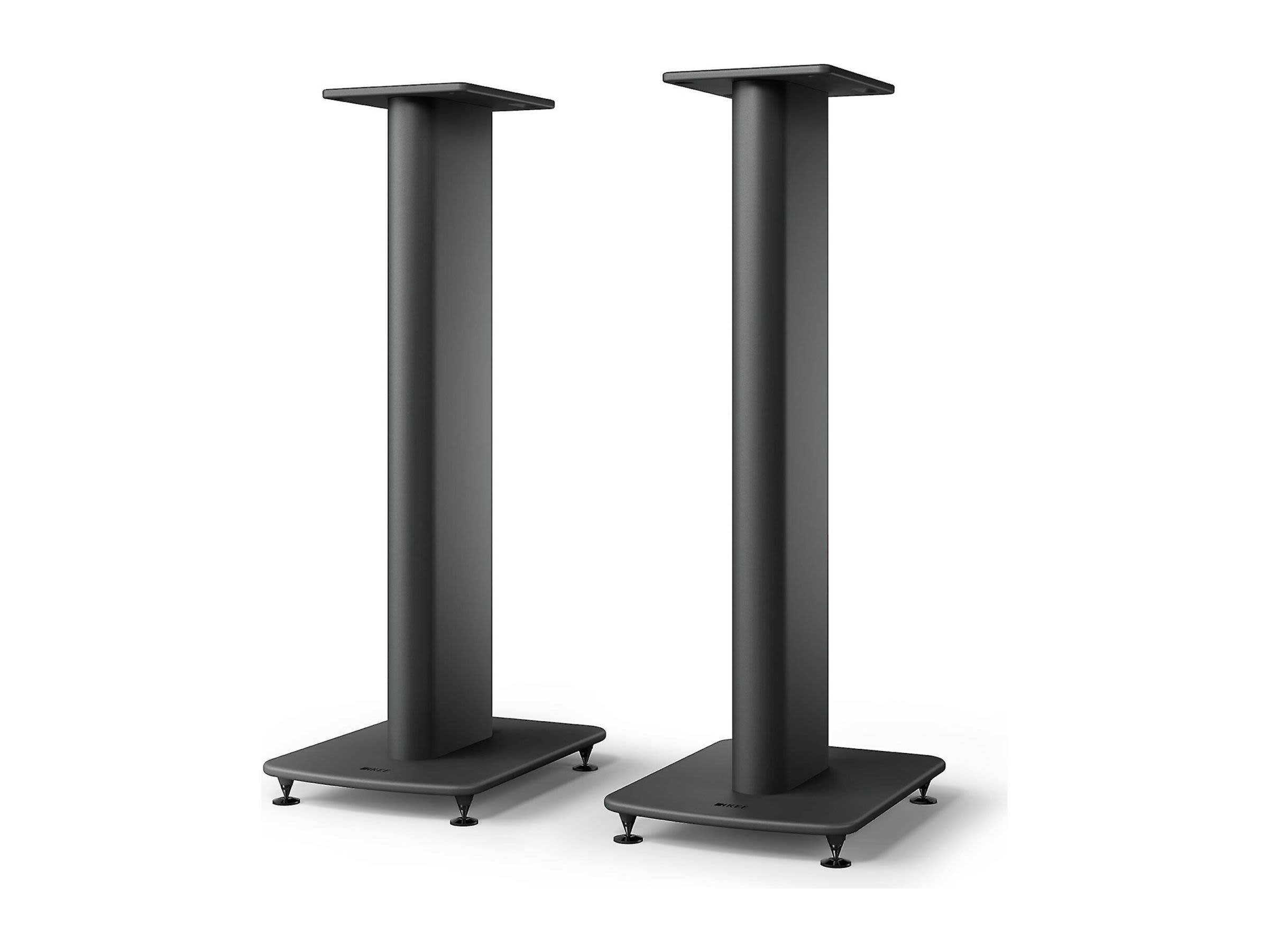 KEF S2 Speaker Stands (Pair) - Premium Audio Support for Bookshelf Speakers - Perfect for Home Theater, Music Listening & Studio Setup