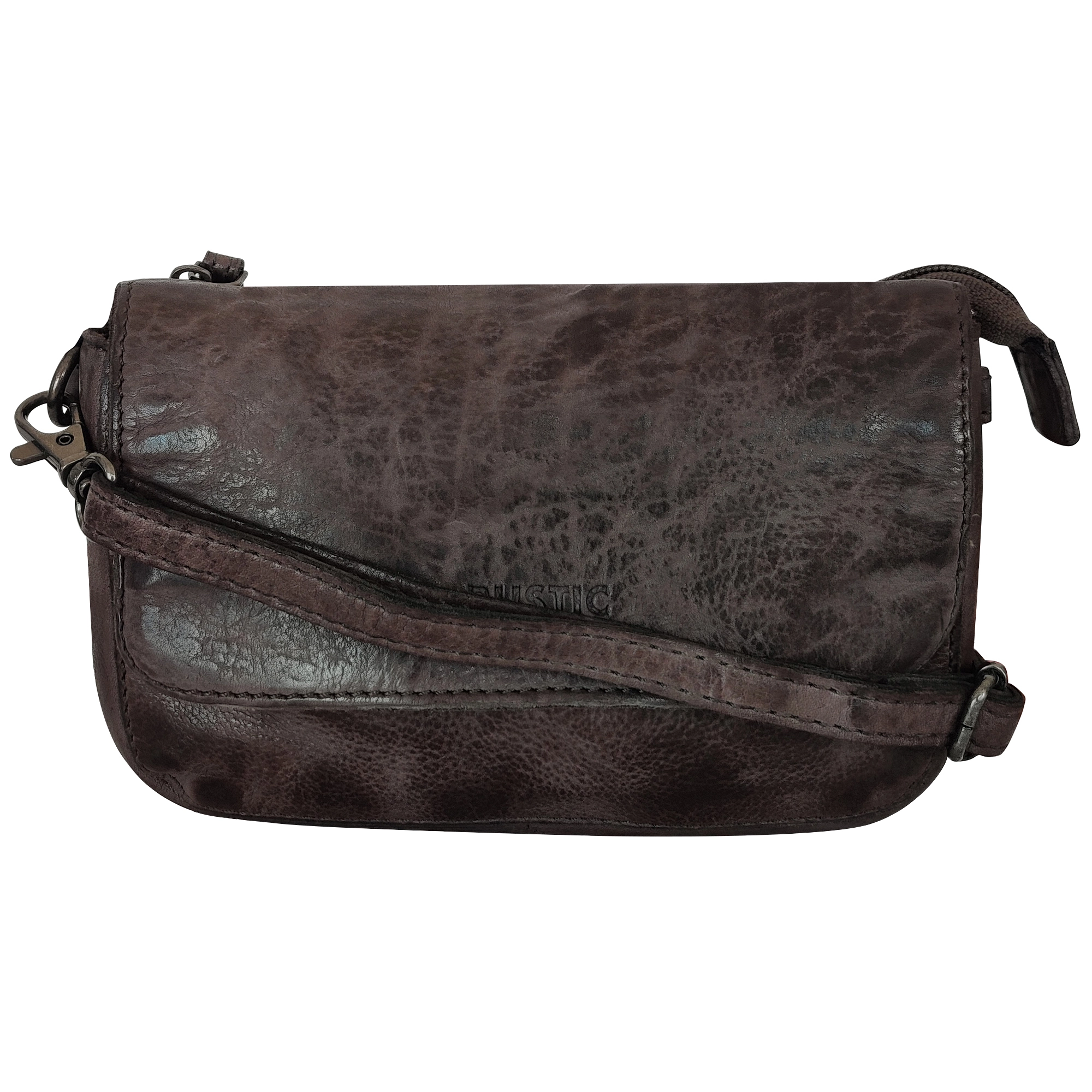 Genuine Leather Waist Bag for Women - Travel Wallet Purse with RFID Protection, Stone Brown - Perfect for Travel, Hiking, and Everyday Use